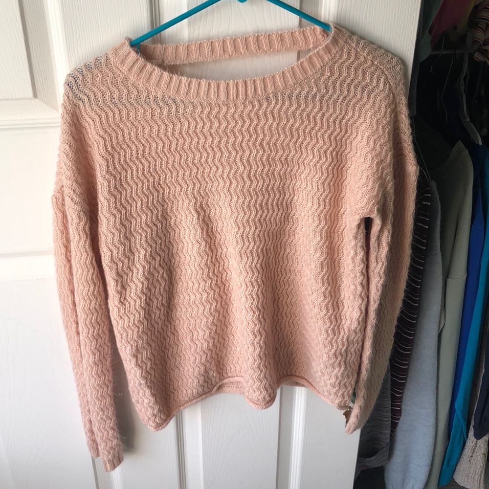 Blush Pink OhMG! sweater